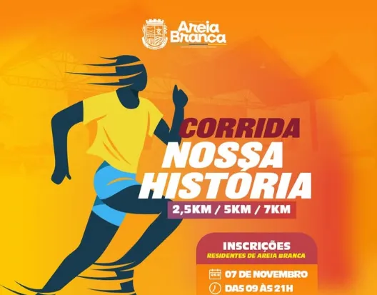 Corrida Nossa História Areia Branca