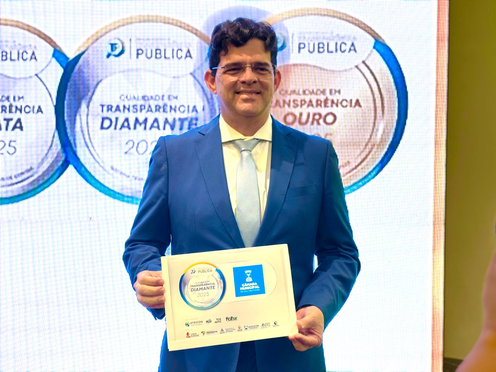 Modernização administrativa Selo Diamante São Cristóvão