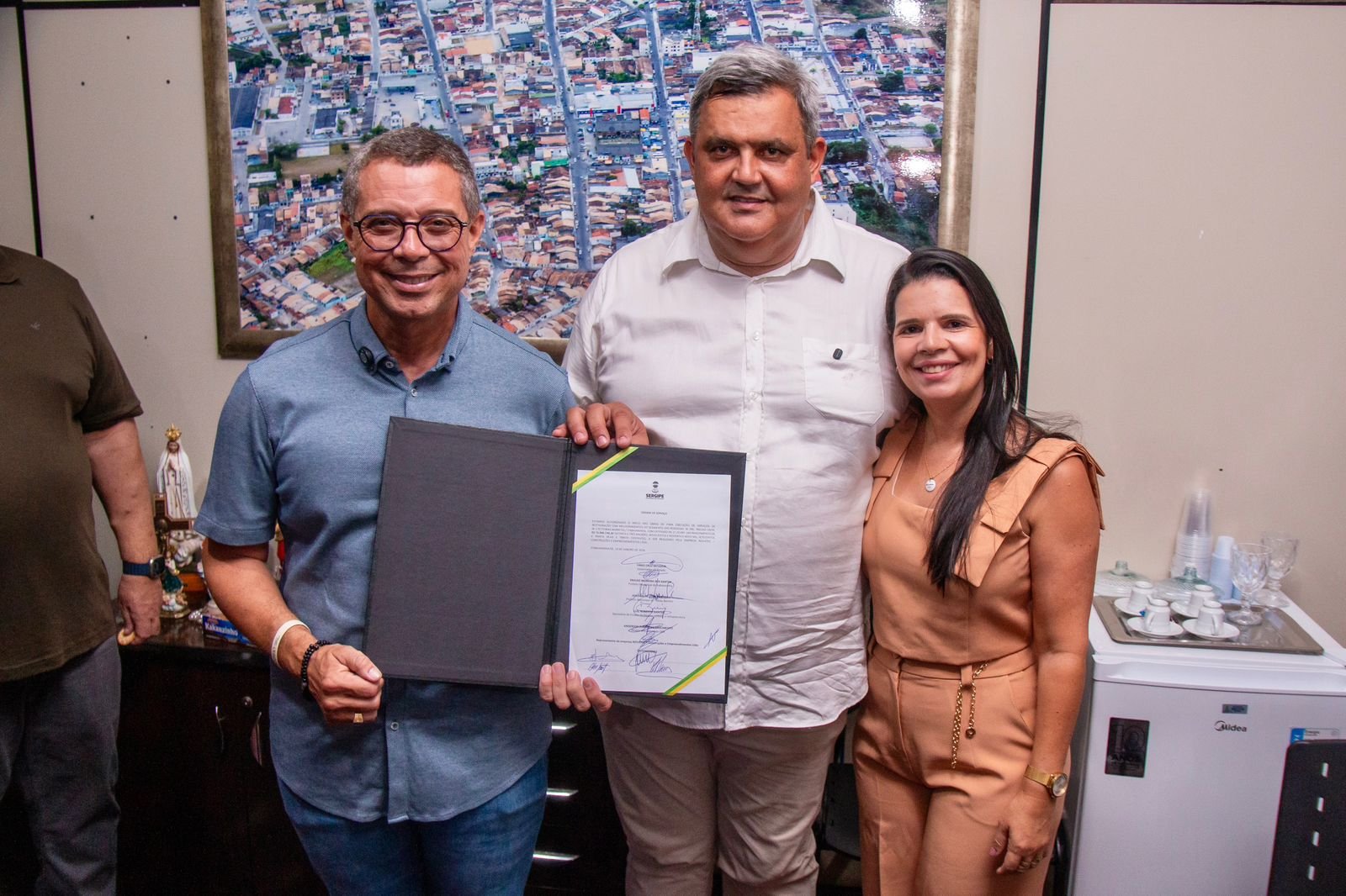 Itabaianinha avança com obras viárias lideradas por Eraldo e Fábio Mitidieri