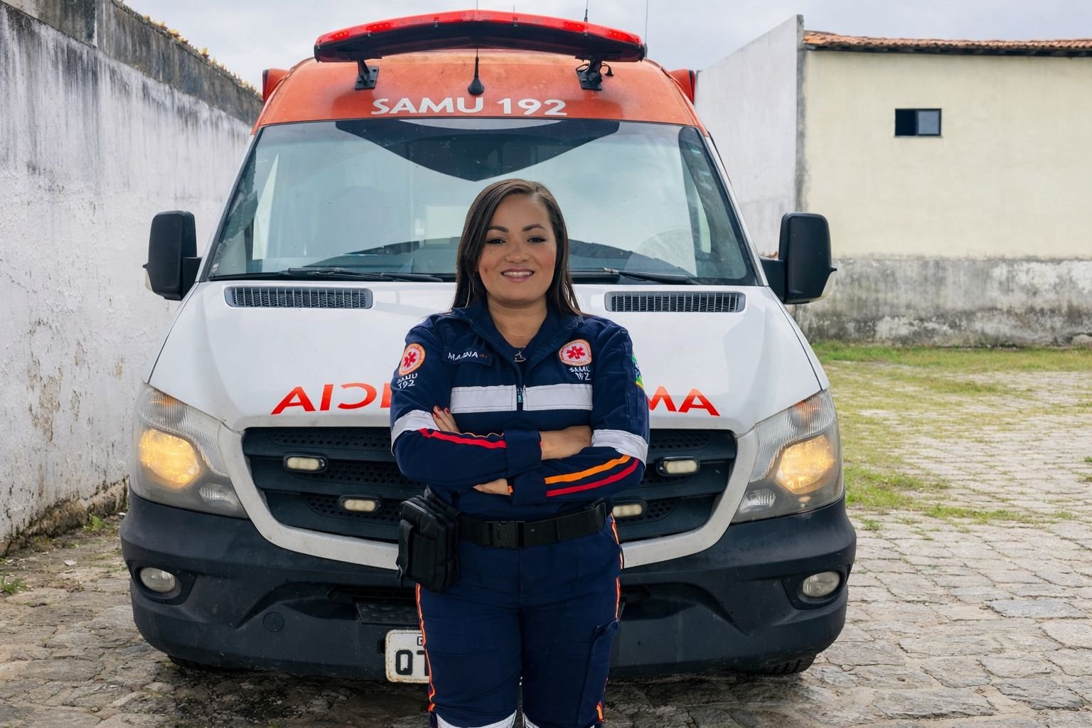 História de Magna Moura no atendimento emergencial