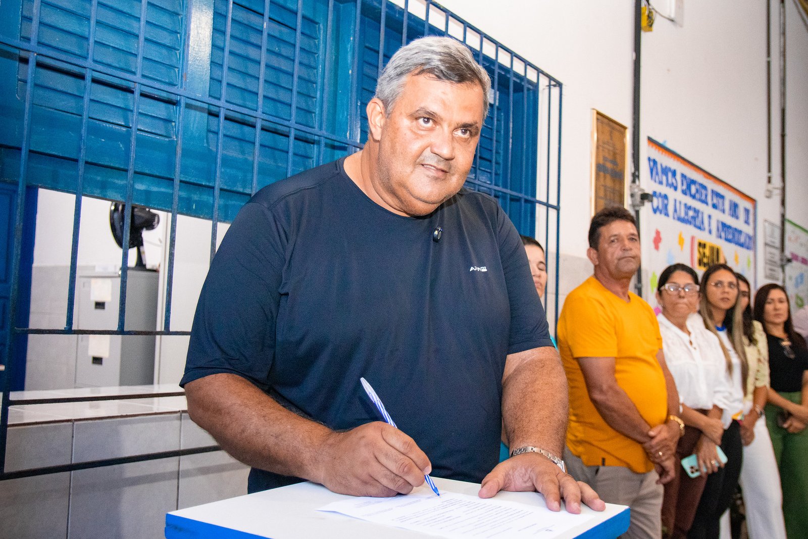 Eraldo do Frigorífico lança obra de reforma e ampliação em escola de Itabaianinha e reforça compromisso com a educação pública