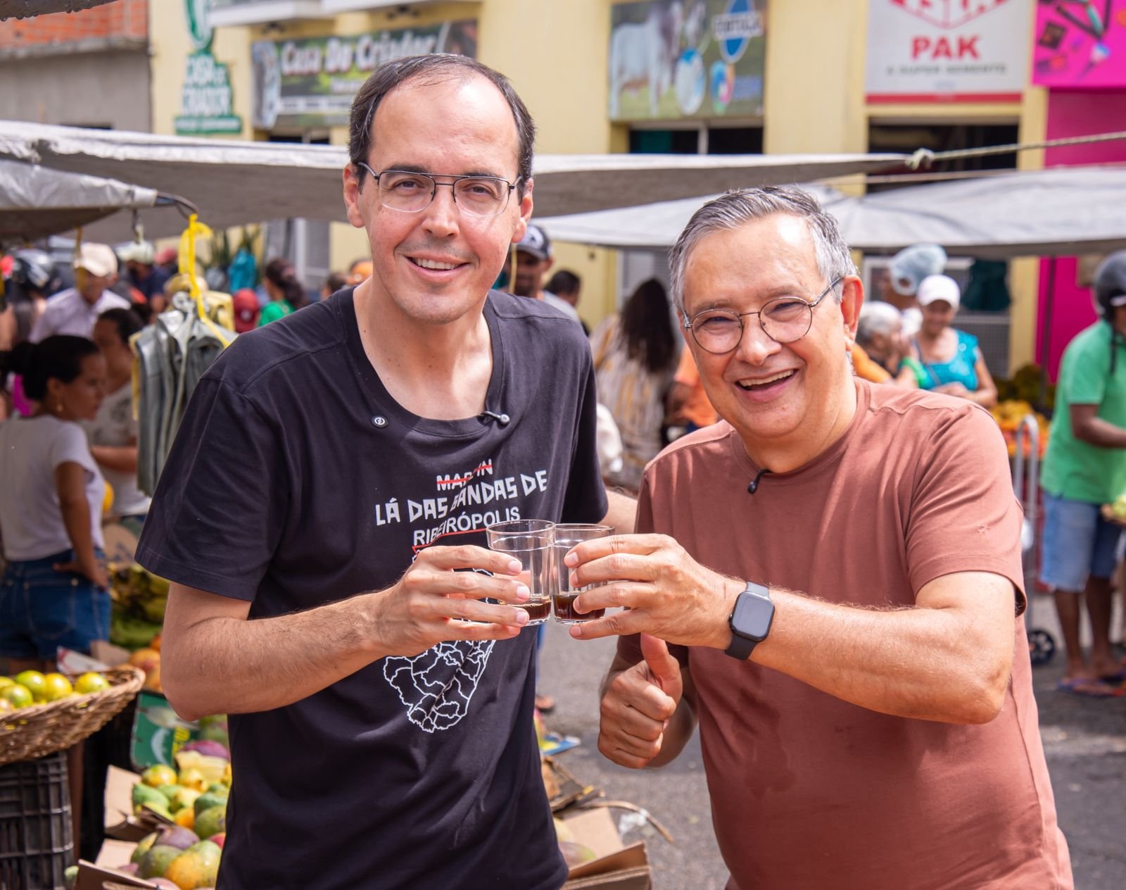 Em Ribeirópolis, Eduardo Amorim se reúne com Georgeo Passos e lideranças