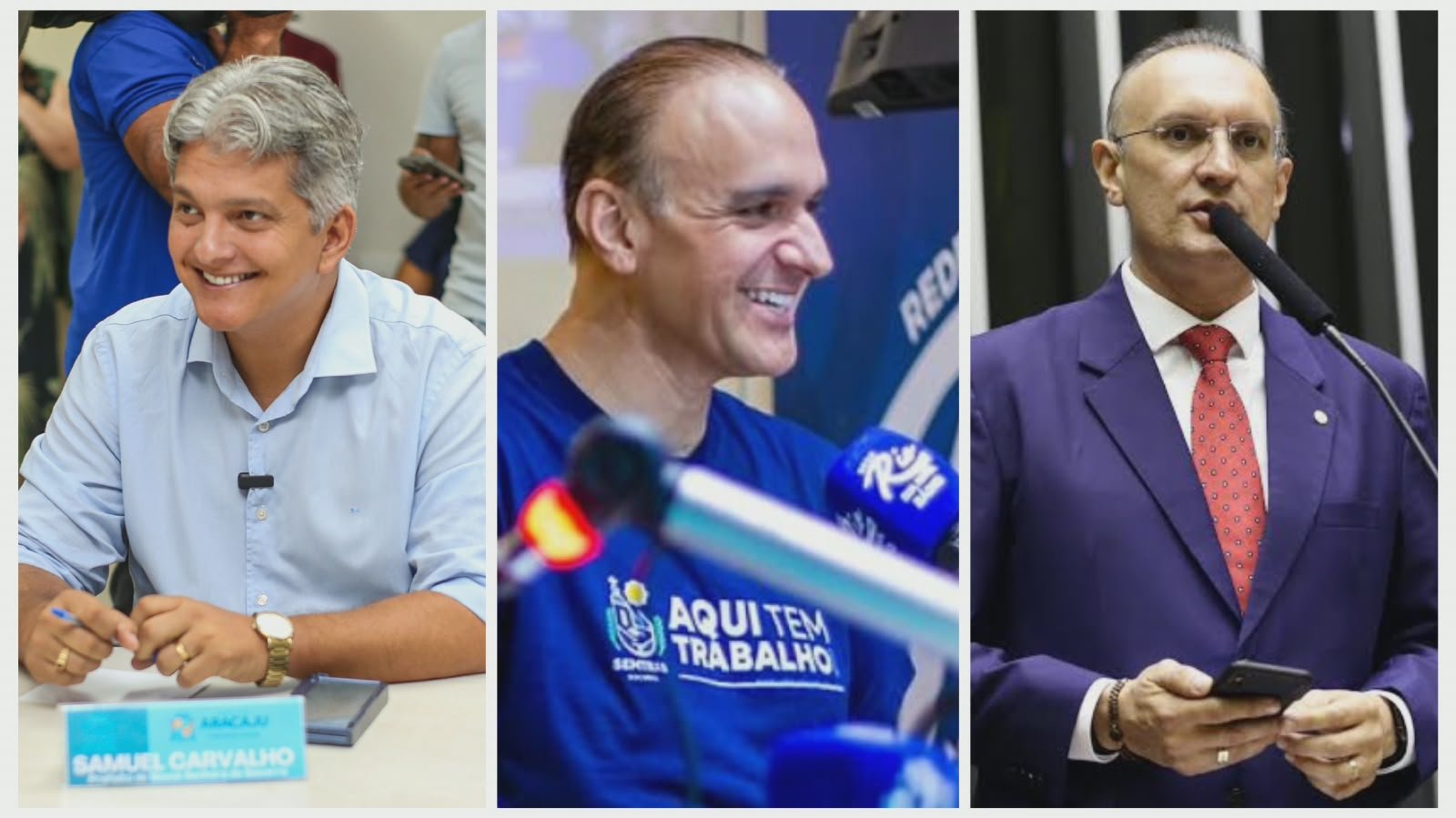 Adilson Júnior avança com Fábio Henrique e Samuel Carvalho e fortalece projeto eleitoral para a Alese